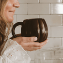Brown Pumpkin 19 oz Figural Coffee Mug by Sweet Water Decor