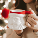 Red Hat Santa 19 oz Figural Coffee Mug by Sweet Water Decor