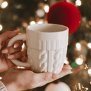 Cream Sweater 18 oz Figural Coffee Mug by Sweet Water Decor