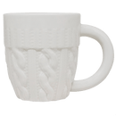 Cream Sweater 18 oz Figural Coffee Mug by Sweet Water Decor