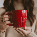 Red Sweater 18 oz Figural Coffee Mug by Sweet Water Decor