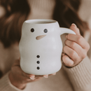 Snowman 21 oz Figural Coffee Mug by Sweet Water Decor