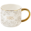 Mrs 14 oz Gold Handle Coffee Mug by Sweet Water Decor