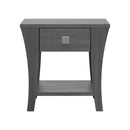 Furniture of America Amity End Table, Gray