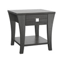 Furniture of America Amity End Table, Gray