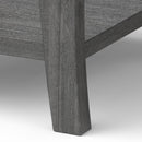 Furniture of America Amity End Table, Gray