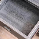 Furniture of America Amity End Table, Gray