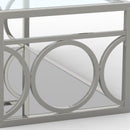 47" Contemporary Coffee Table in Chrome