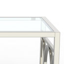 47" Contemporary Coffee Table in Chrome