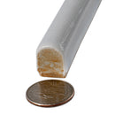 Light Stone Blue 0.6x6 Glossy Ceramic Pencil Tile Trim (10 pack, 0.25 sq ft/case)