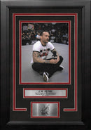 CM Punk Returns to Chicago 8" x 10" Framed AEW Wrestling Vertical Photo with Engraved Autograph by Dynasty Sports & Framing