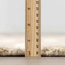 Idaho Broken-Striped Beige Area Rug | Our PNW Home X Livabliss