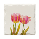 A Pair of Tulips | Drink Coaster Set