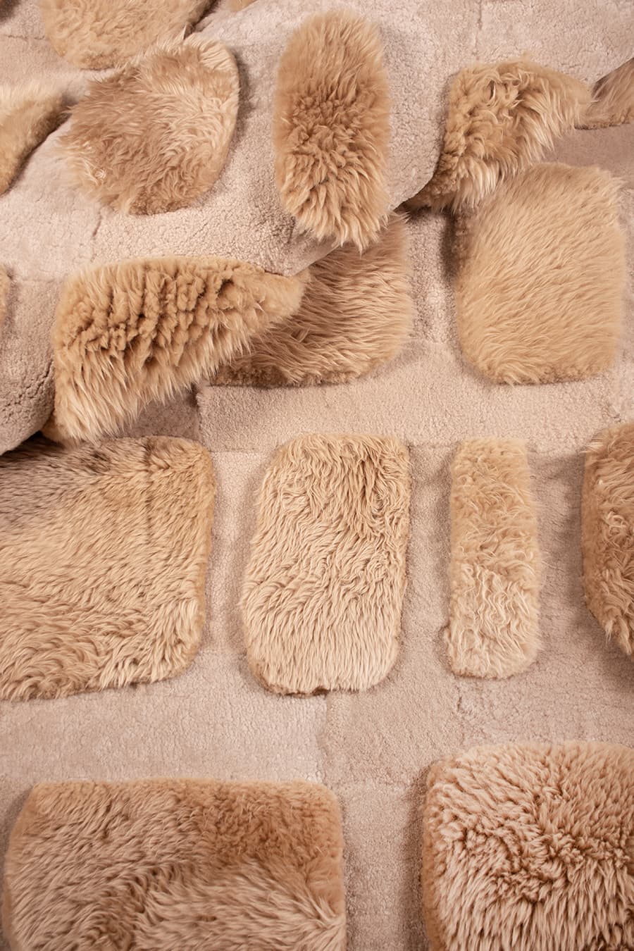 COBBLESTONE – Custom Sheepskin & Shearling Rug, photo 4 of 10