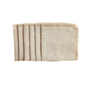 Cocktail Napkin Set/6 Natural