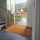Custom Sized Vinyl Back Natural Coco Coir Entrance Mats