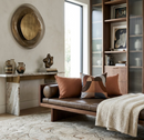 Colonnade Pillow Cover in Cinnabar, Kelly Wearstler Textiles