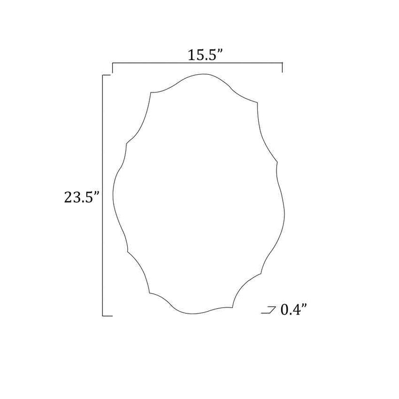 Hallwang Modern Wall Mirror