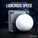 LUDICROUS SPEED "THE BALL" BUTTON PANEL by Concord Aerospace