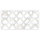 White Gold 24x48 Polished Diamond Porcelain Large Format Tile (1 pack, 7.75 sq ft/case)