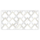 White Gold 24x48 Polished Diamond Porcelain Large Format Tile (1 pack, 7.75 sq ft/case)