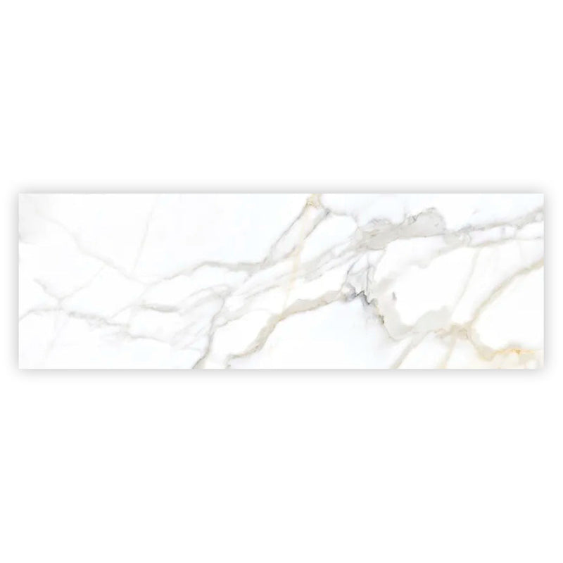 Soft White 16x48 Matte Ceramic Large Format Tile (3 pack, 15.5 sq ft/case), photo 12 of 14