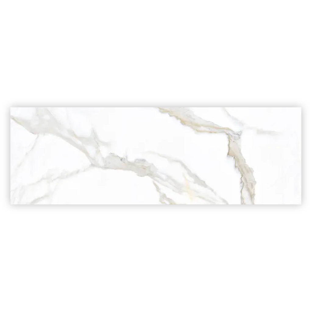 Soft White 16x48 Matte Ceramic Large Format Tile (3 pack, 15.5 sq ft/case), photo 10 of 14