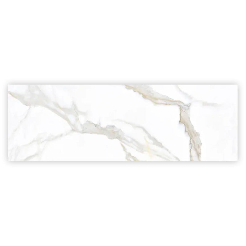 Soft White 16x48 Matte Ceramic Large Format Tile (3 pack, 15.5 sq ft/case), photo 10 of 14