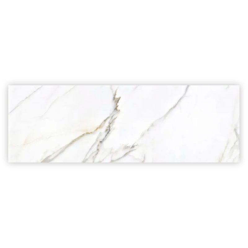 Soft White 16x48 Matte Ceramic Large Format Tile (3 pack, 15.5 sq ft/case), photo 13 of 14