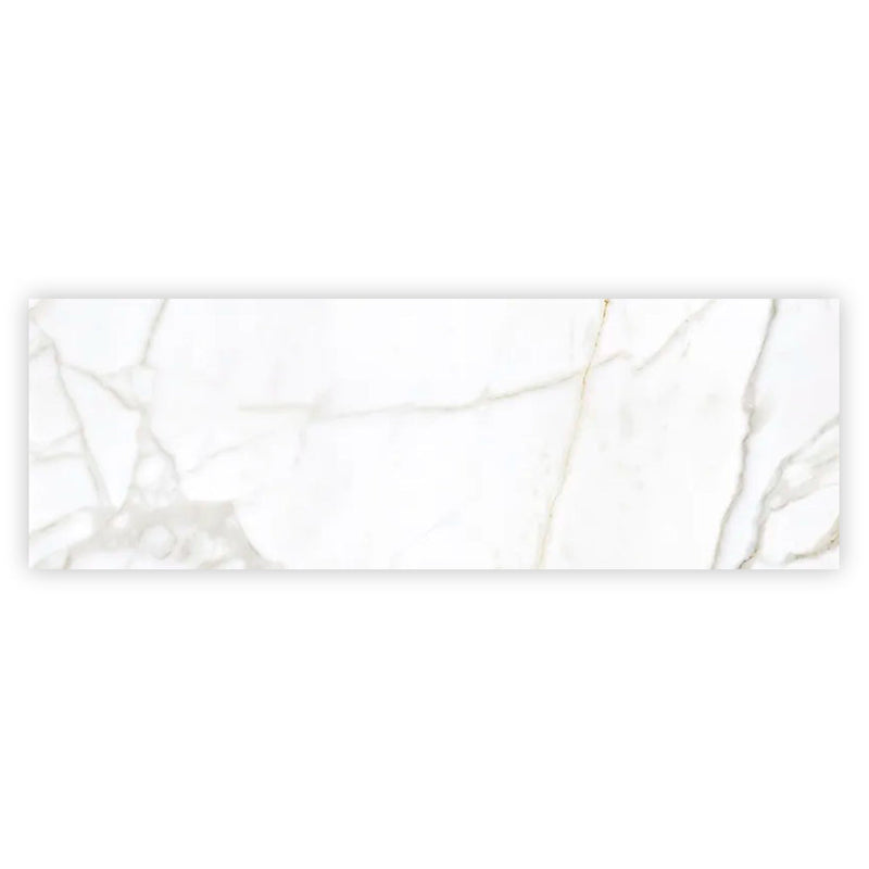 Soft White 16x48 Matte Ceramic Large Format Tile (3 pack, 15.5 sq ft/case), photo 4 of 14