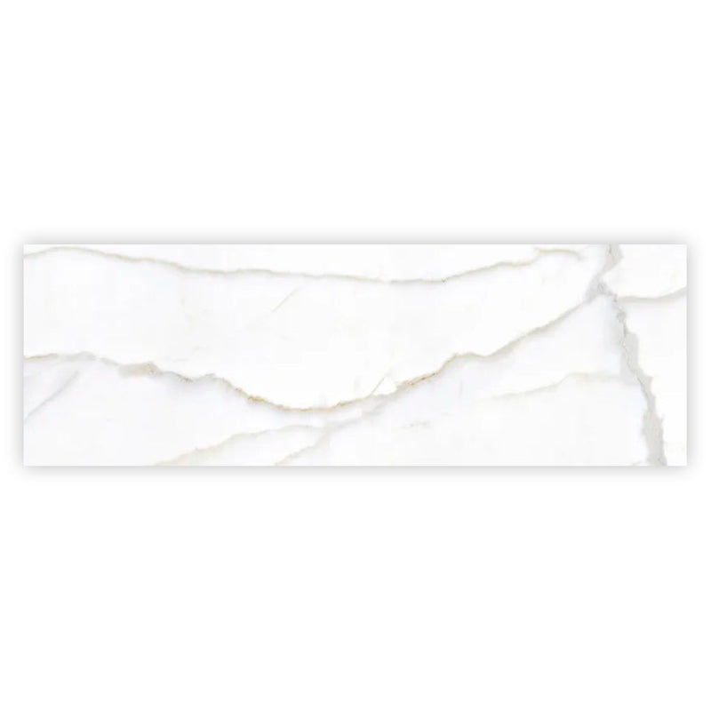Soft White 16x48 Matte Ceramic Large Format Tile (3 pack, 15.5 sq ft/case), photo 6 of 14