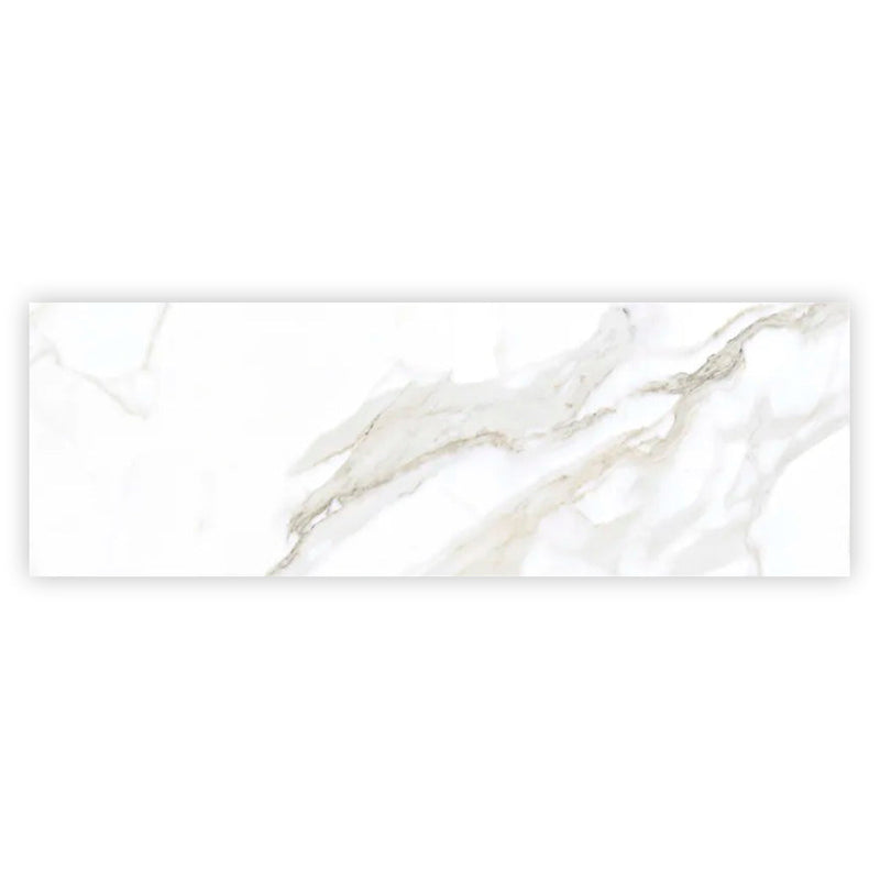 Soft White 16x48 Matte Ceramic Large Format Tile (3 pack, 15.5 sq ft/case), photo 7 of 14