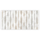 Cream beige Crisp White 24x48 Polished Porcelain Large Format Tile (1 pack, 7.75 sq ft/case) - Sample