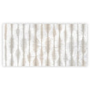 Cream beige Crisp White 24x48 Polished Porcelain Large Format Tile (1 pack, 7.75 sq ft/case) - Sample