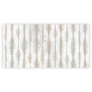 Cream beige Crisp White 24x48 Polished Porcelain Large Format Tile (1 pack, 7.75 sq ft/case) - Sample