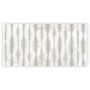 Cream beige Crisp White 24x48 Polished Porcelain Large Format Tile (1 pack, 7.75 sq ft/case) - Sample
