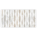 Cream beige Crisp White 24x48 Polished Porcelain Large Format Tile (1 pack, 7.75 sq ft/case)