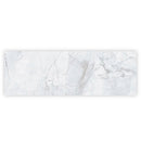 Light Grey White 16x48 Matte Ceramic Large Format Tile (3 pack, 15.5 sq ft/case)