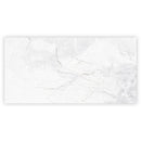 Bright White with Gray 24x48 Polished Porcelain Large Format Tile (2 pack, 15.5 sq ft/case) - Sample