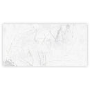 Bright White with Gray 24x48 Polished Porcelain Large Format Tile (2 pack, 15.5 sq ft/case)