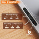 Food Warming Mat Rollable and Portable Electric Warming Tray with Fasting Heating by LJGDeals