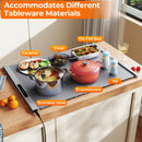 Food Warming Mat Rollable and Portable Electric Warming Tray with Fasting Heating by DirectDeals