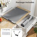 Food Warming Mat Rollable and Portable Electric Warming Tray with Fasting Heating by LJGDeals