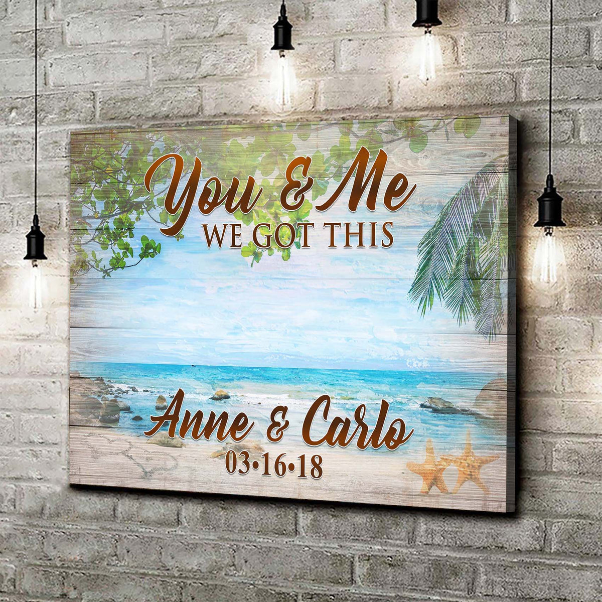 We Got This Couple Beach Sign, photo 5 of 5