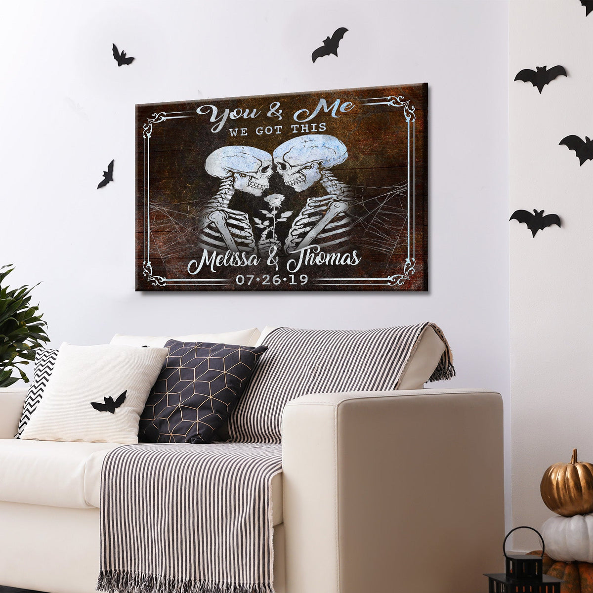 We Got This Skeleton Couple Sign IV, photo 2 of 7