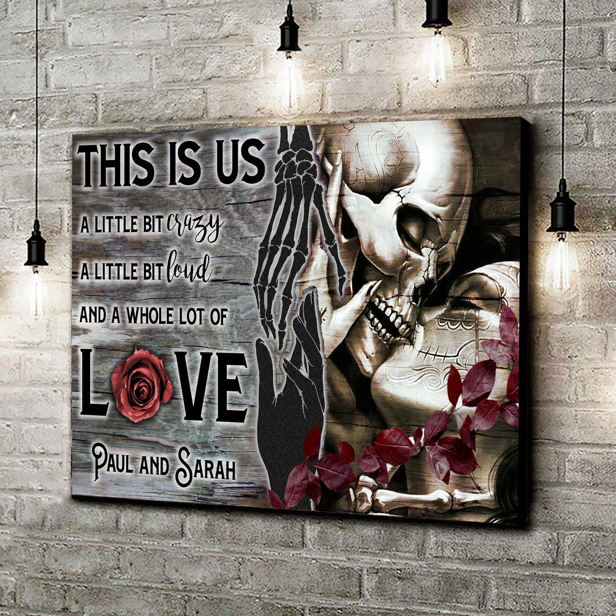 This Is Us Gothic Couple Sign, photo 6 of 6