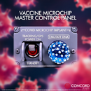 COVID MICROCHIP IMPLANT MASTER CONTROL PANEL
