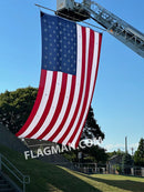AerialVent™ Ventilated Polyester American Flag for Aerial Display | Made in USA