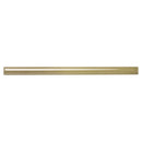 Olive Green 0.5x8 Glossy Ceramic Pencil Tile Trim (10 pack, 0.3 sq ft/case)