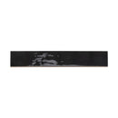 Black 2.6x16 Glossy Ceramic Subway Tile (38 pack, 10.76 sq ft/case) - Sample